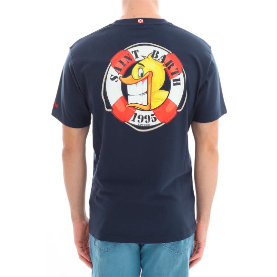 MC2 Saint Barth Ανδρική κοντομάνικη μπλούζα Cotton Classic T Shirt